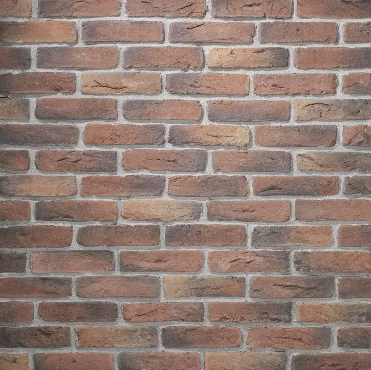 Antik Efes Tuğla TB-5487 ile kaplanmış tarihi dokuya sahip bir iç veya dış mekan duvarı, otantik ve zarif bir görünüm sunuyor.